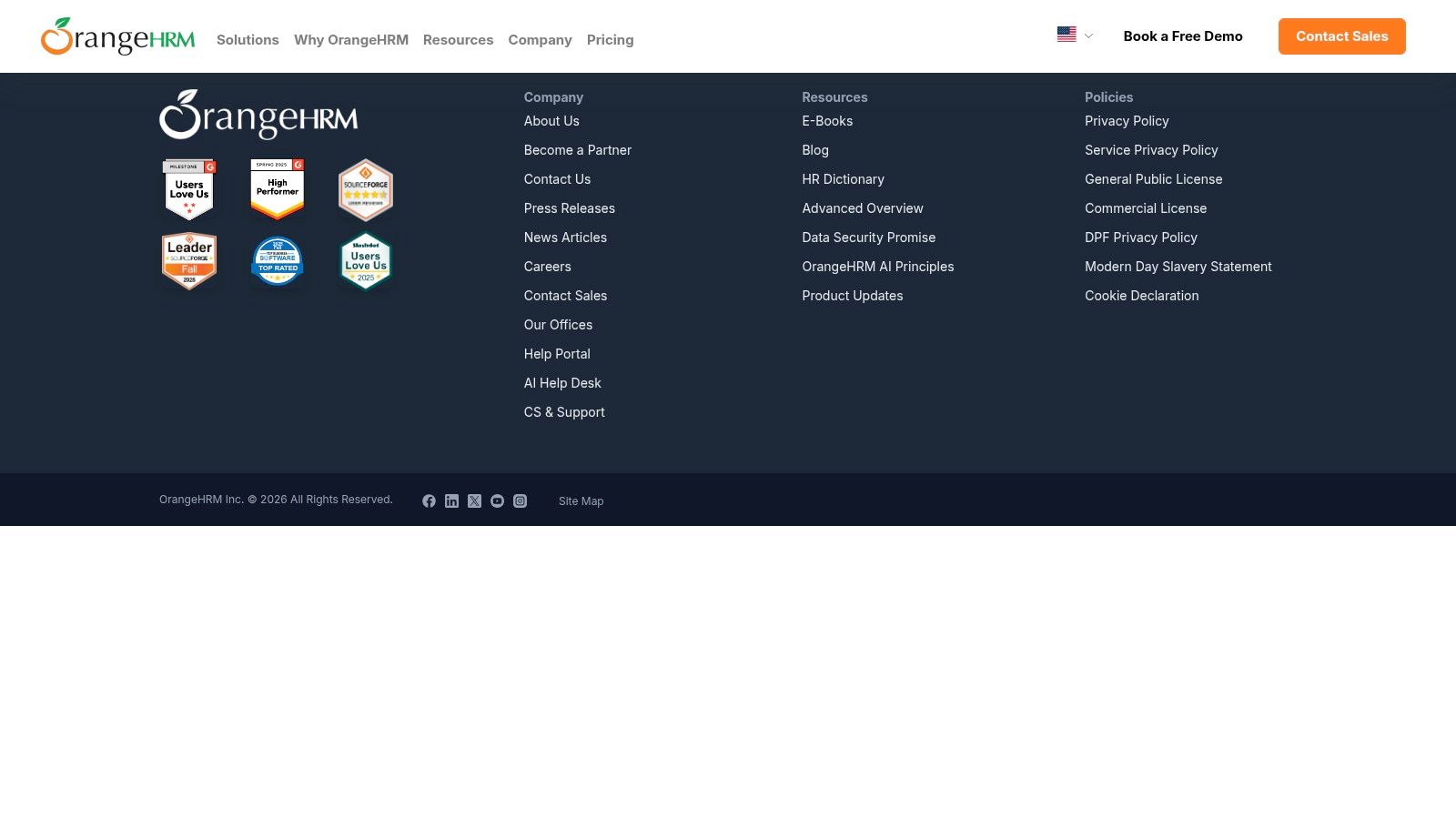 OrangeHRM (Open Source Starter)