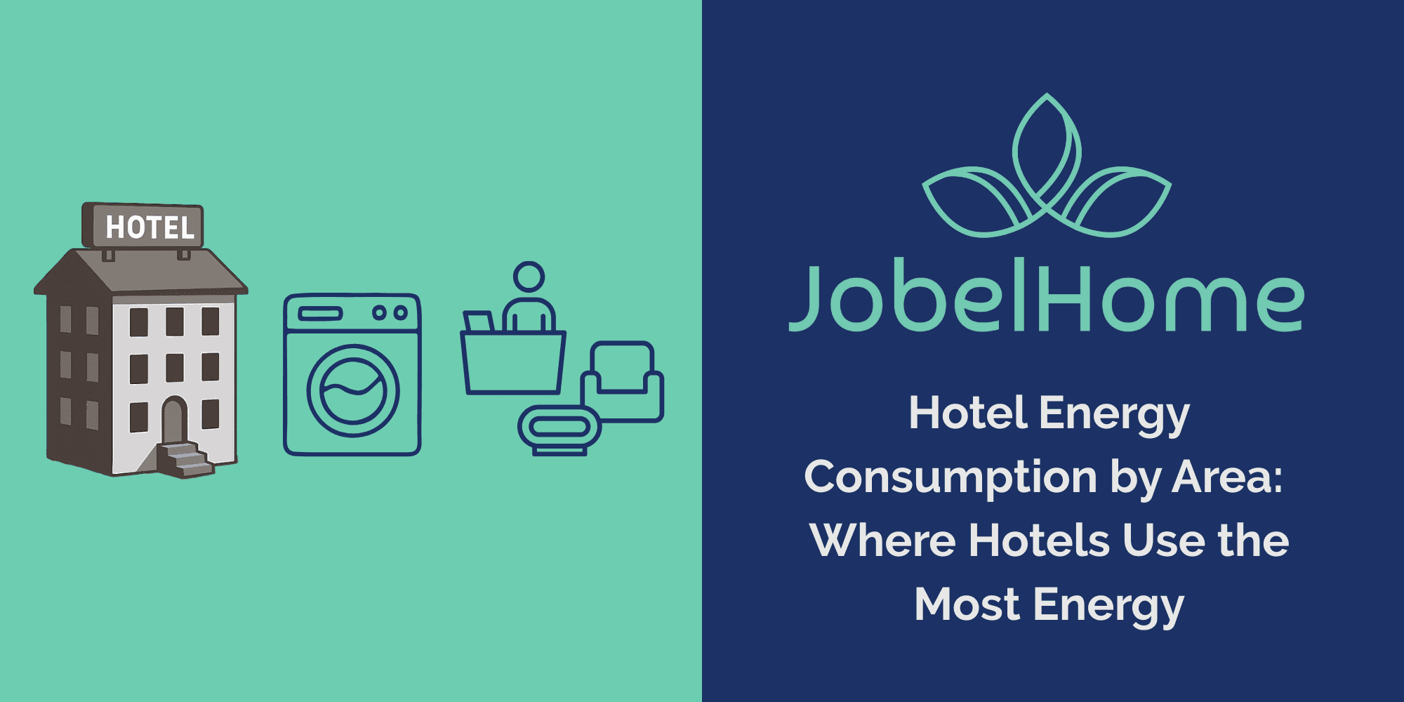 Hotel energy consumption by area with automated energy management for guest rooms, public spaces, and back-of-house operations to reduce energy waste.