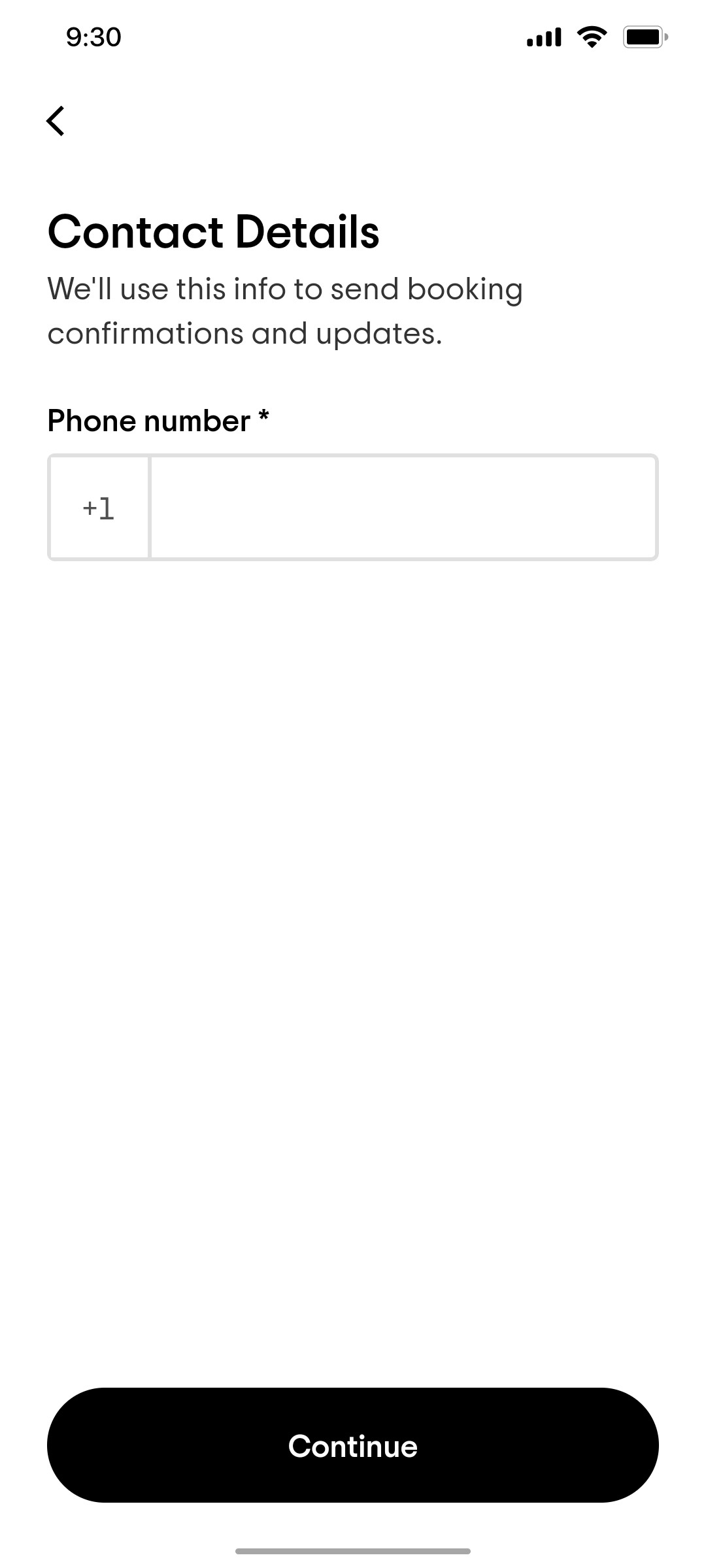 Tripadvisor  Contact Detail Page Screen