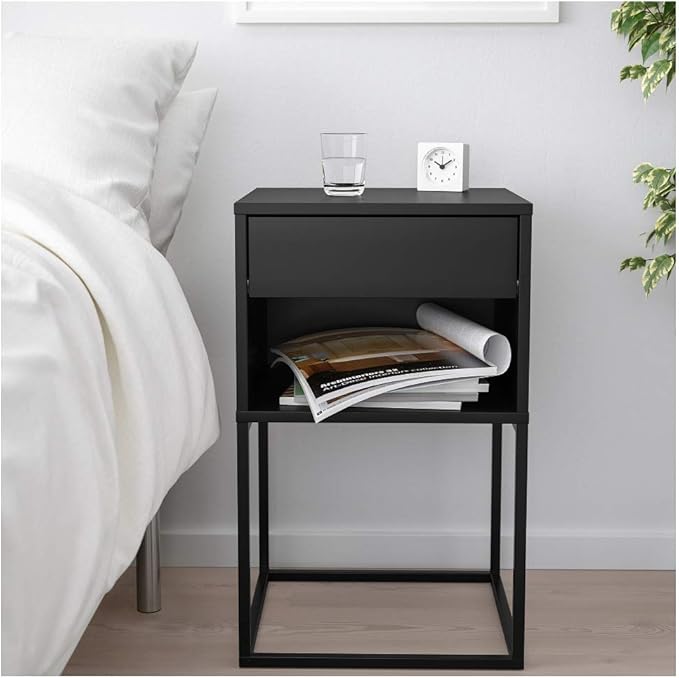 Vikhammer nightstand – A stylish and functional furniture piece, perfect for any modern home.