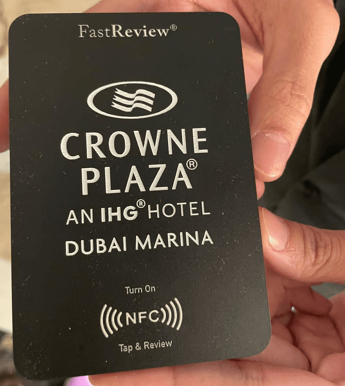 Crowne Plaza NFC Example