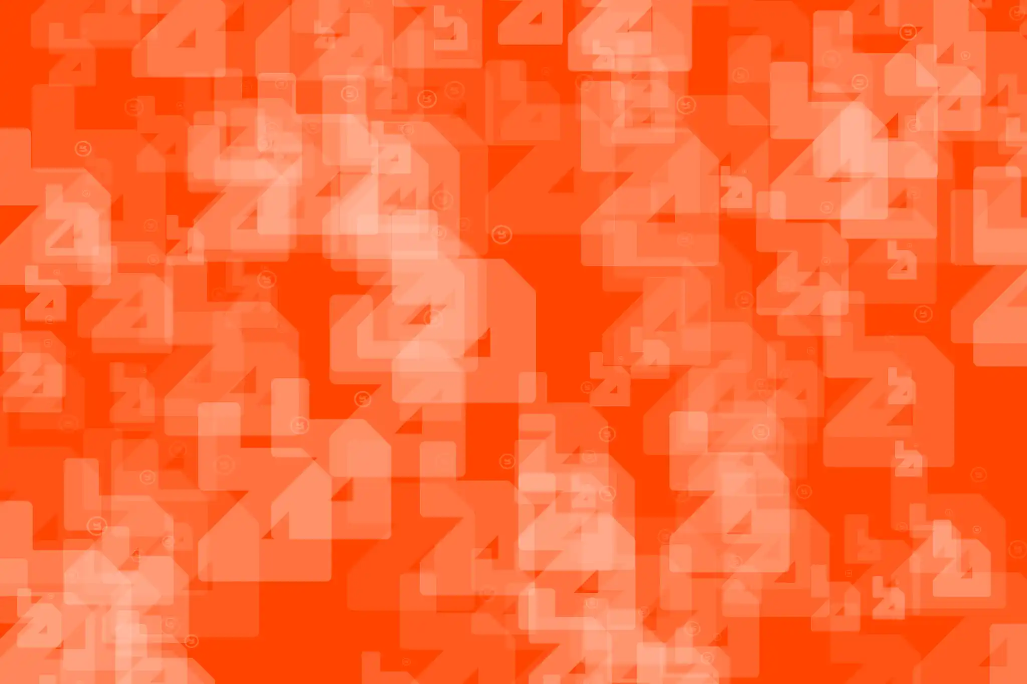 Light orange and purple 3d spheres