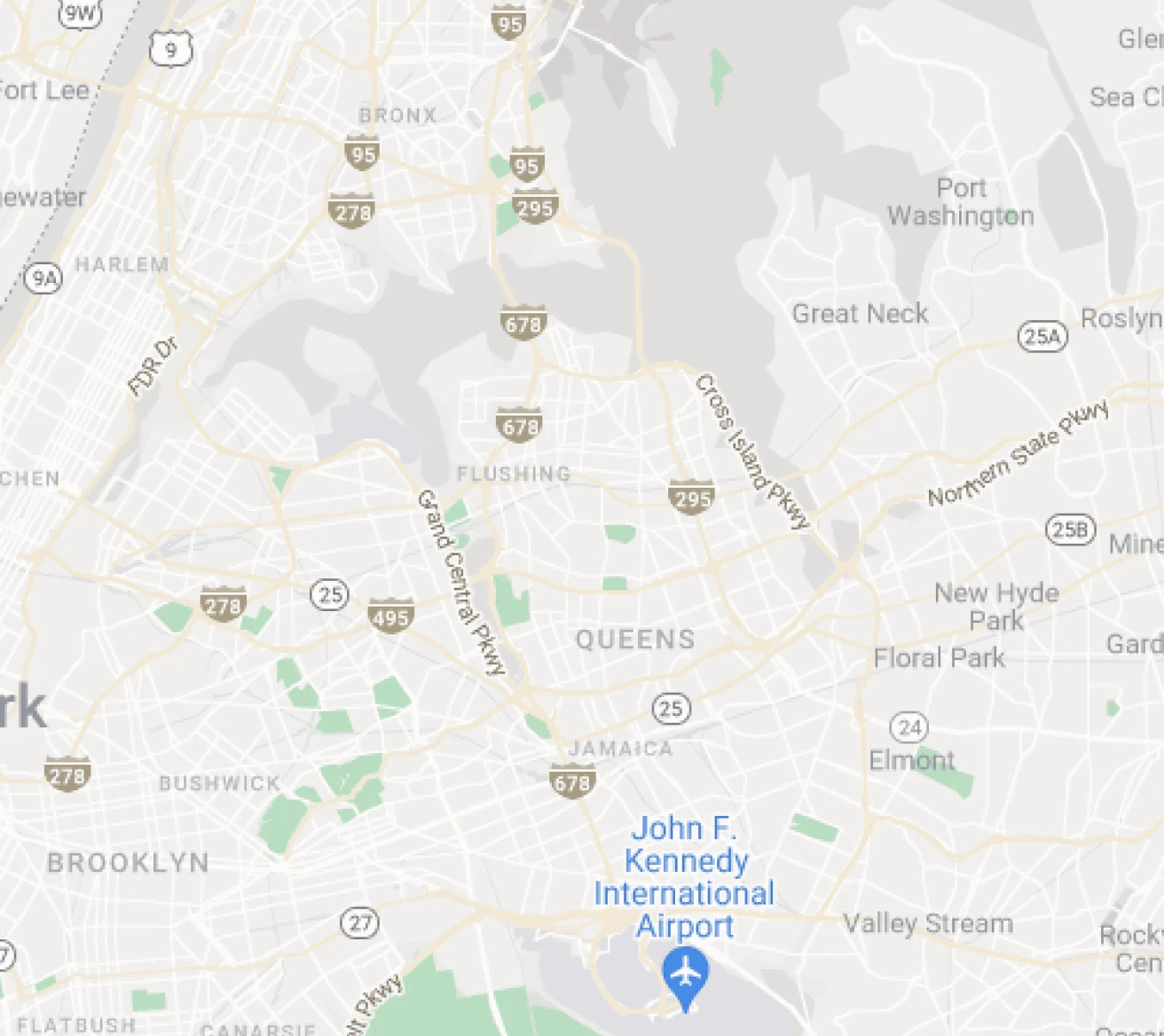 Multi-site HVAC management map showing a store location needing attention