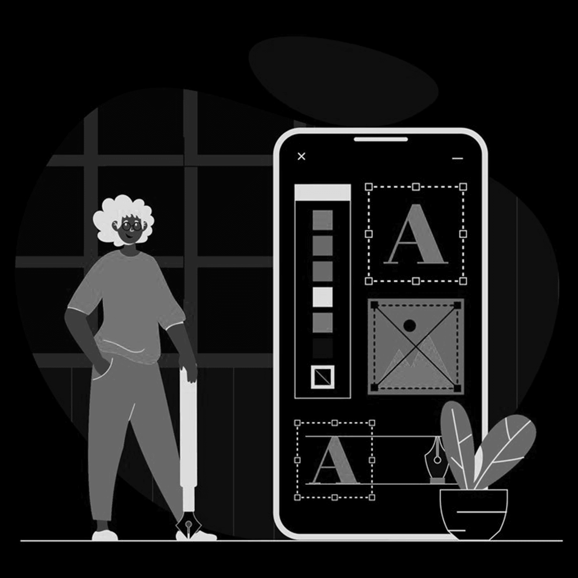 Fajutek social media graphics