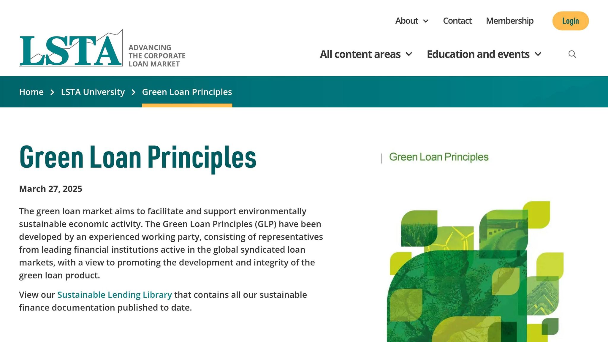 Green Loan Principles