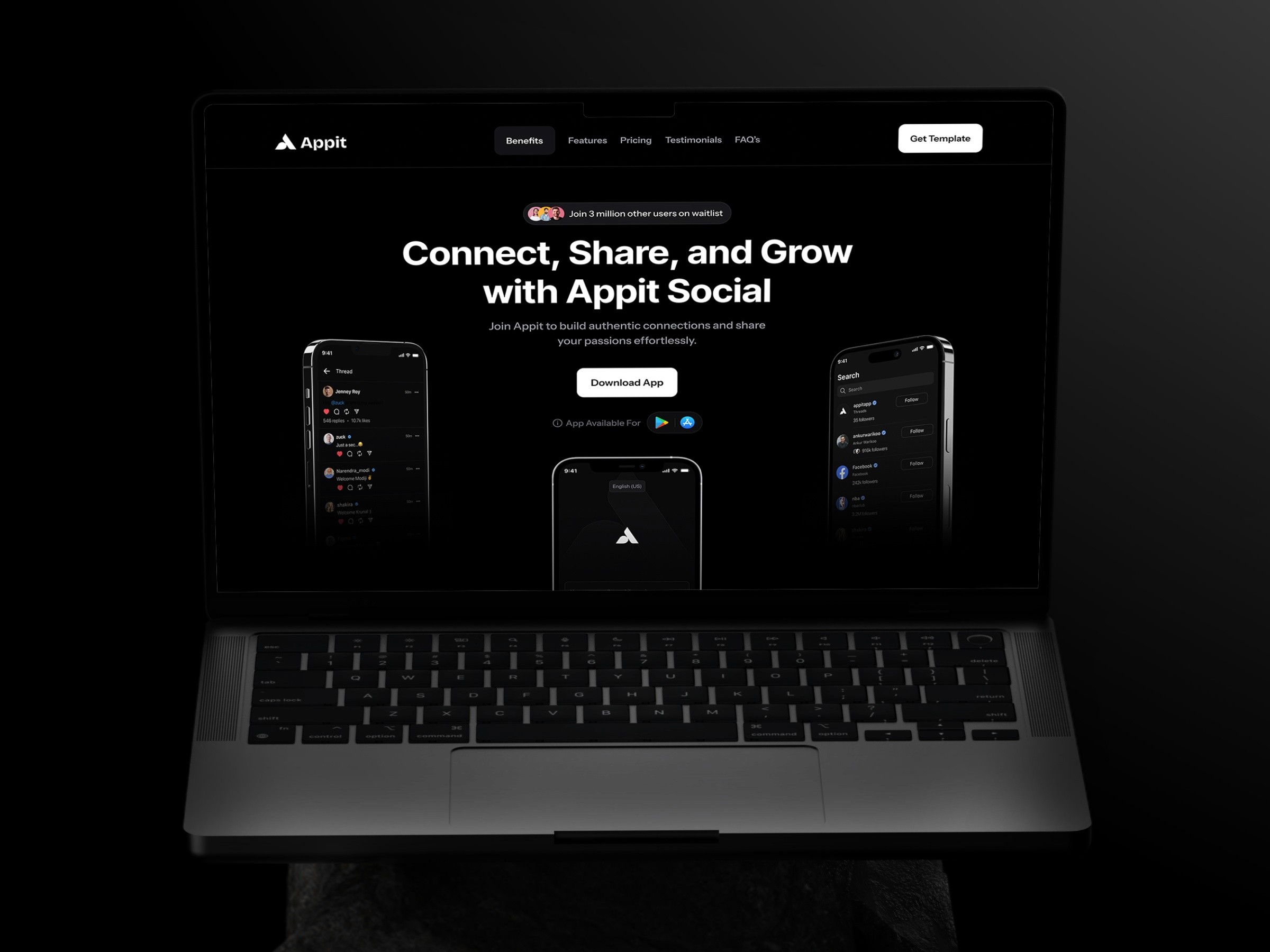 Appit — SaaS 产品官网设计灵感