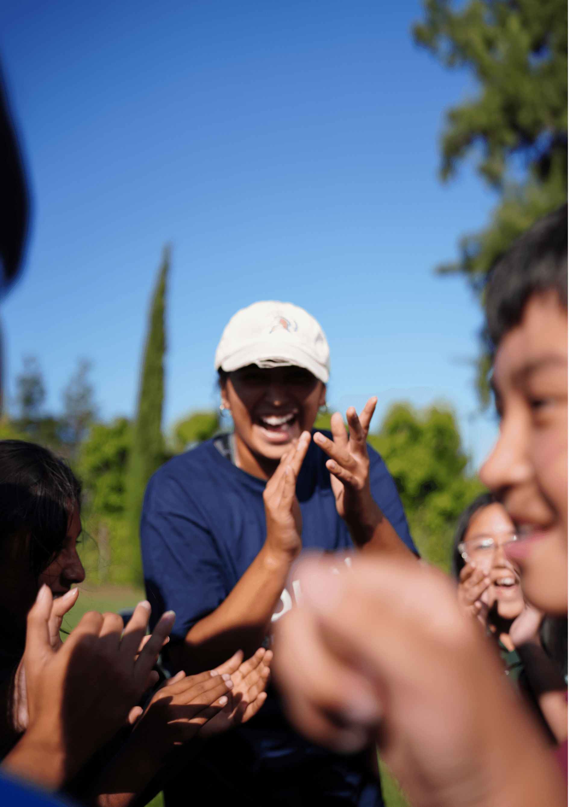 HOKALI after-school educator engaging students in inclusive, ELOP-supported enrichment activities