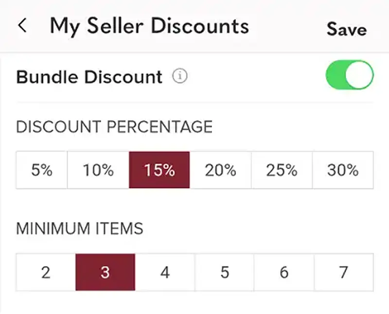Poshmark Bundle Discount