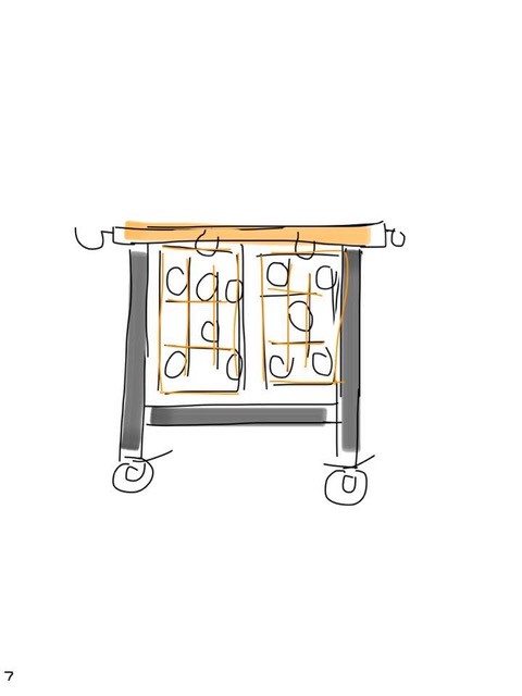 keukentrolley zelfmaken