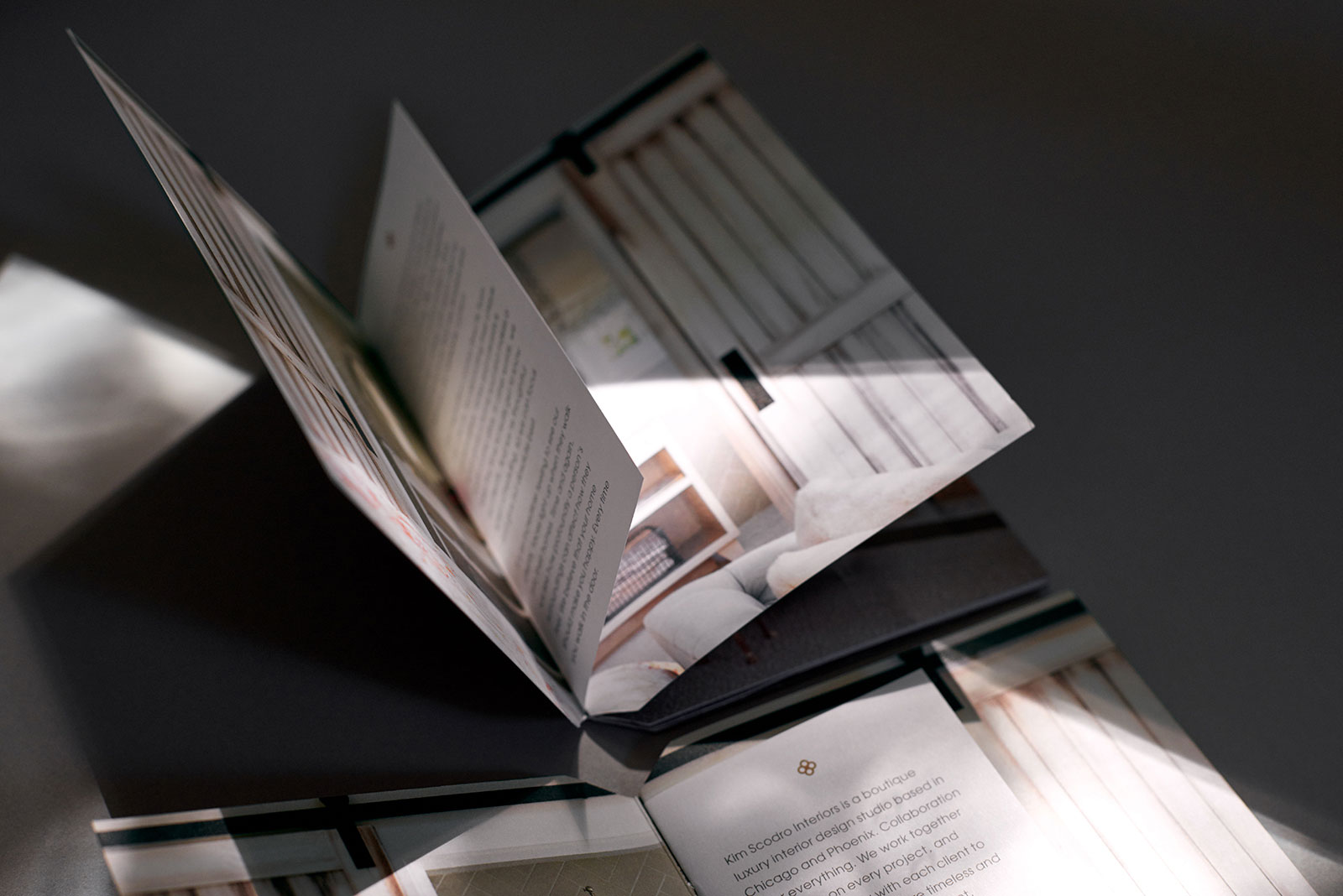 Kim Scodro Interiors Brochure Design