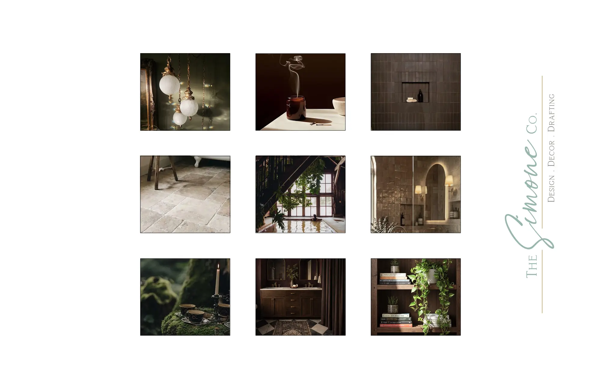 Project gallery image highlighting warm natural materials and calm layered styling and thoughtful residential interior design selections by Mint Interior Design.
