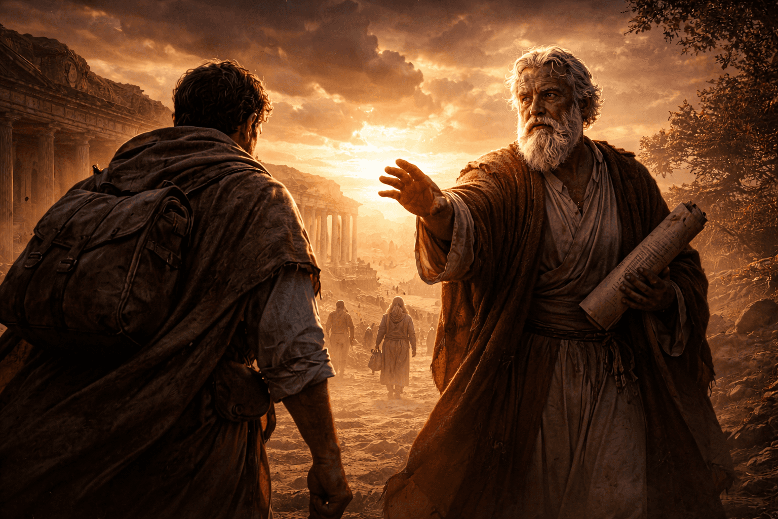 Most people use “godspeed” as a kind farewell. In the Bible, its only appearance carries a warning—not a blessing.