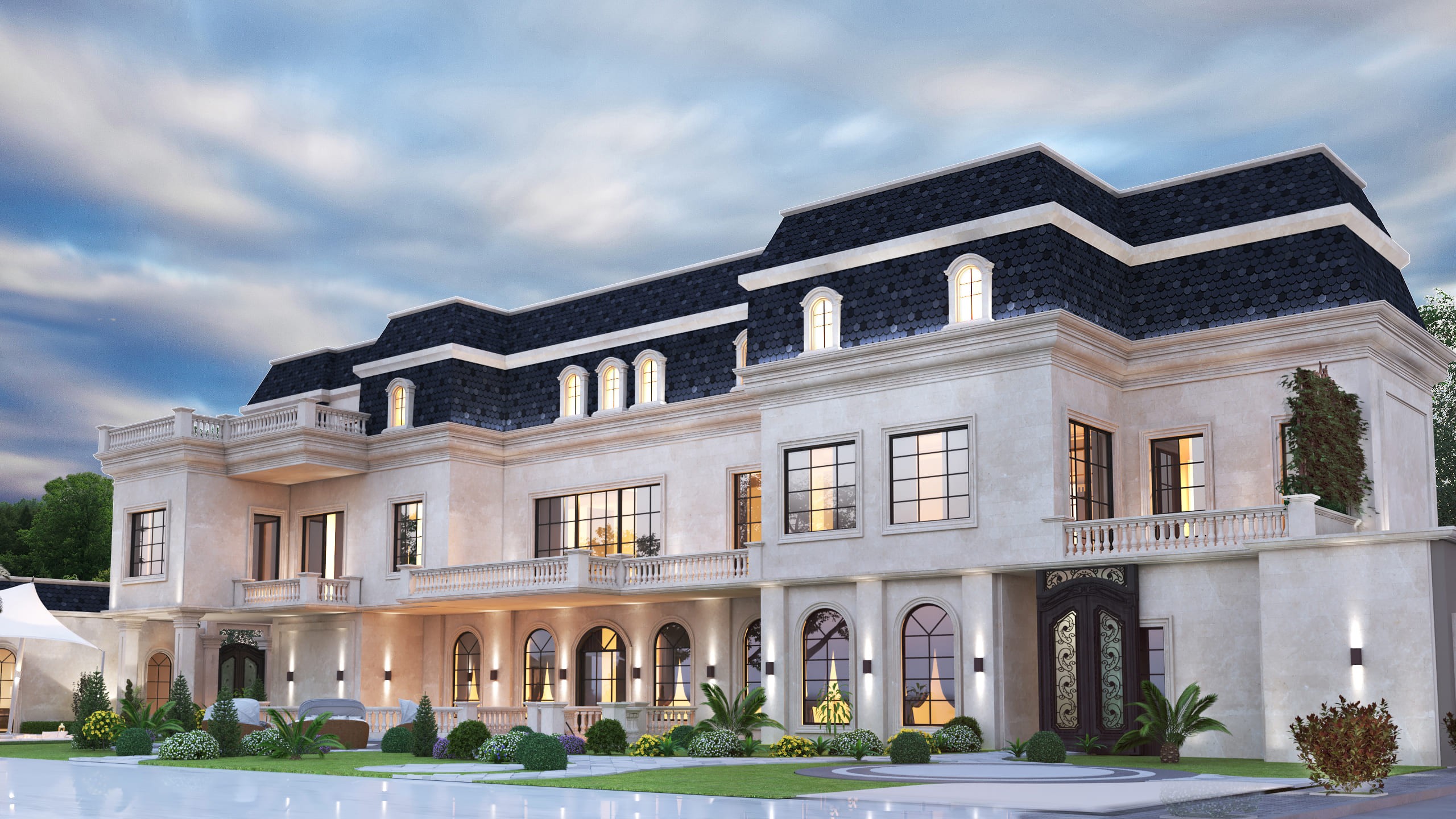 3d design of a building