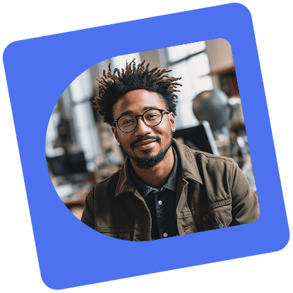 Portrait of a designer from the TalentL talent community