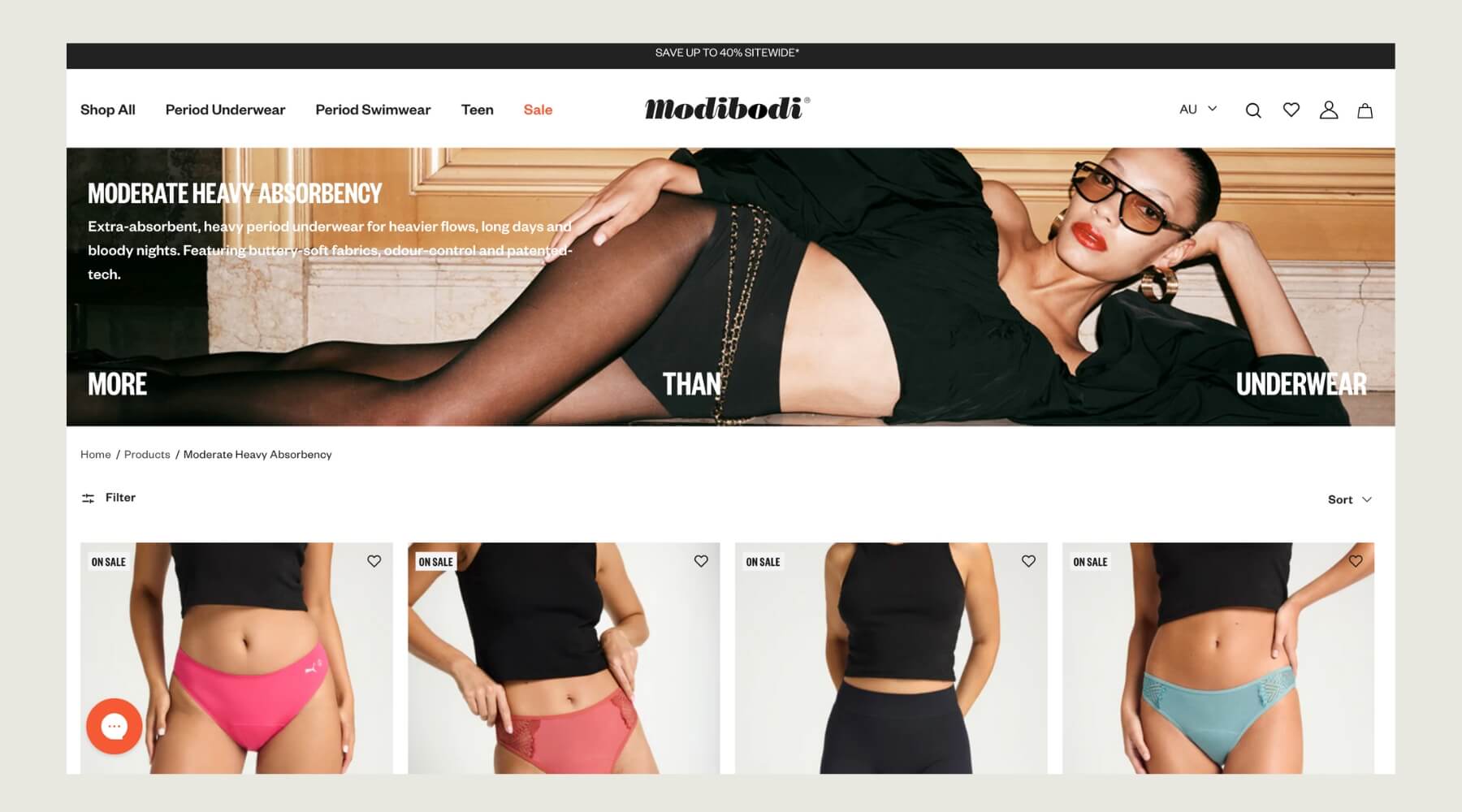 ModiBody - collection page