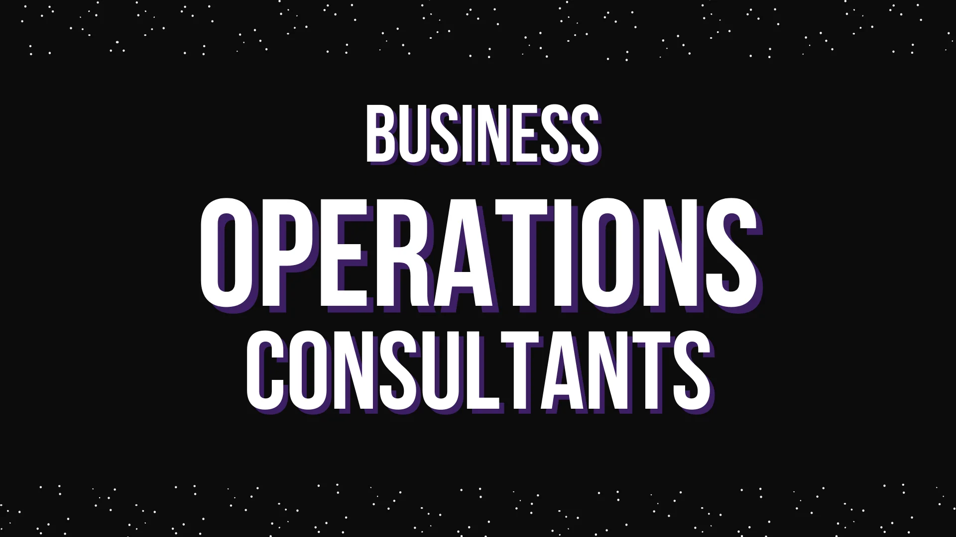 Business Operation Consultants