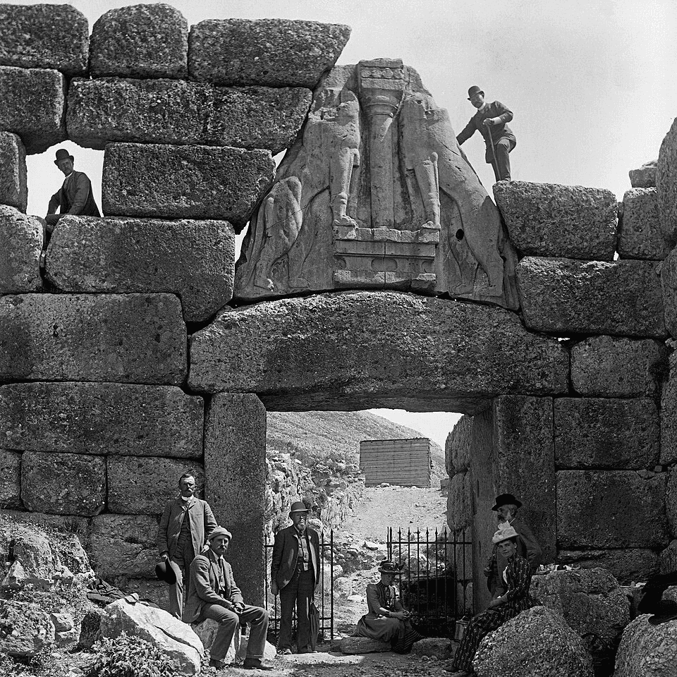 Löwentor von Mykene (ca. 13 Jahundert vor Christus)