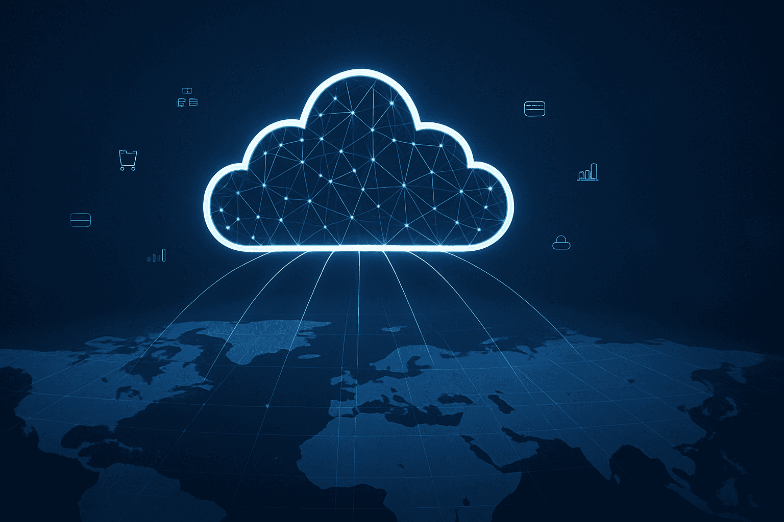 cloud collecting data