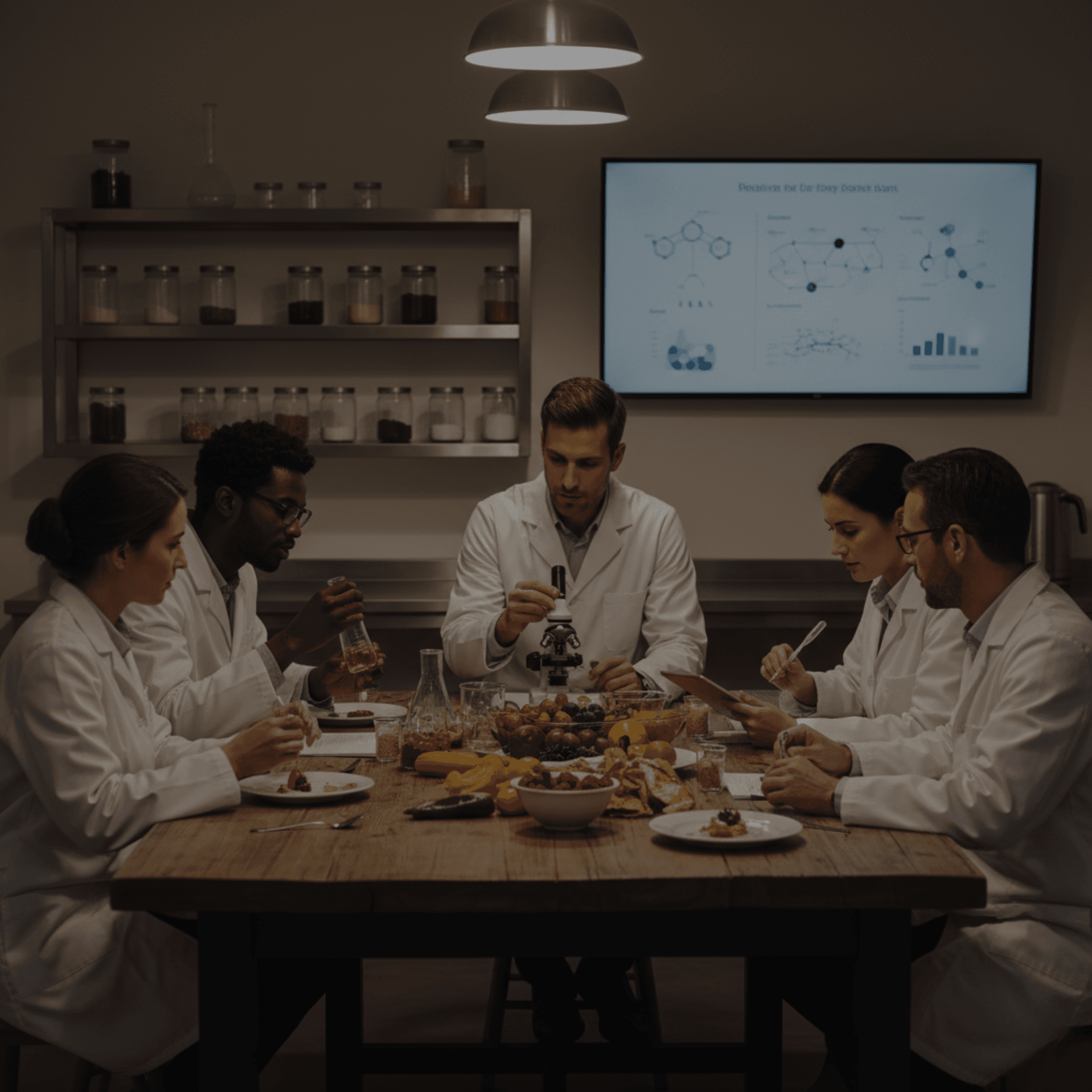 Dipping french fries into a creamy sauce