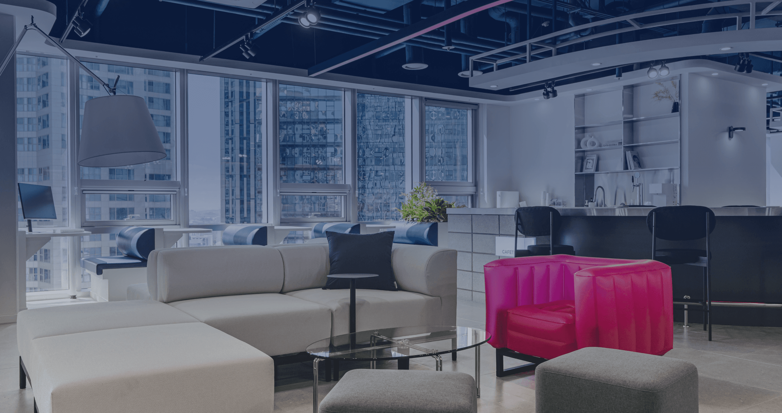 용산 공유오피스 라운지