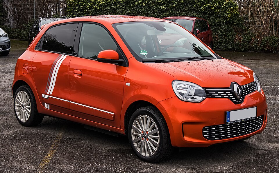 Renault Twingo Electric elektromos autó – valós modellfotó