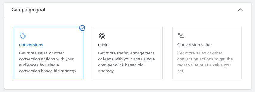 How to choose a YouTube ad campaign goal
