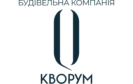 Лого компанії Кворум Будівельний