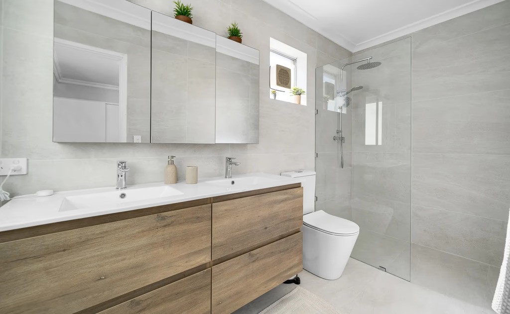 Bathroom renovation in Perth