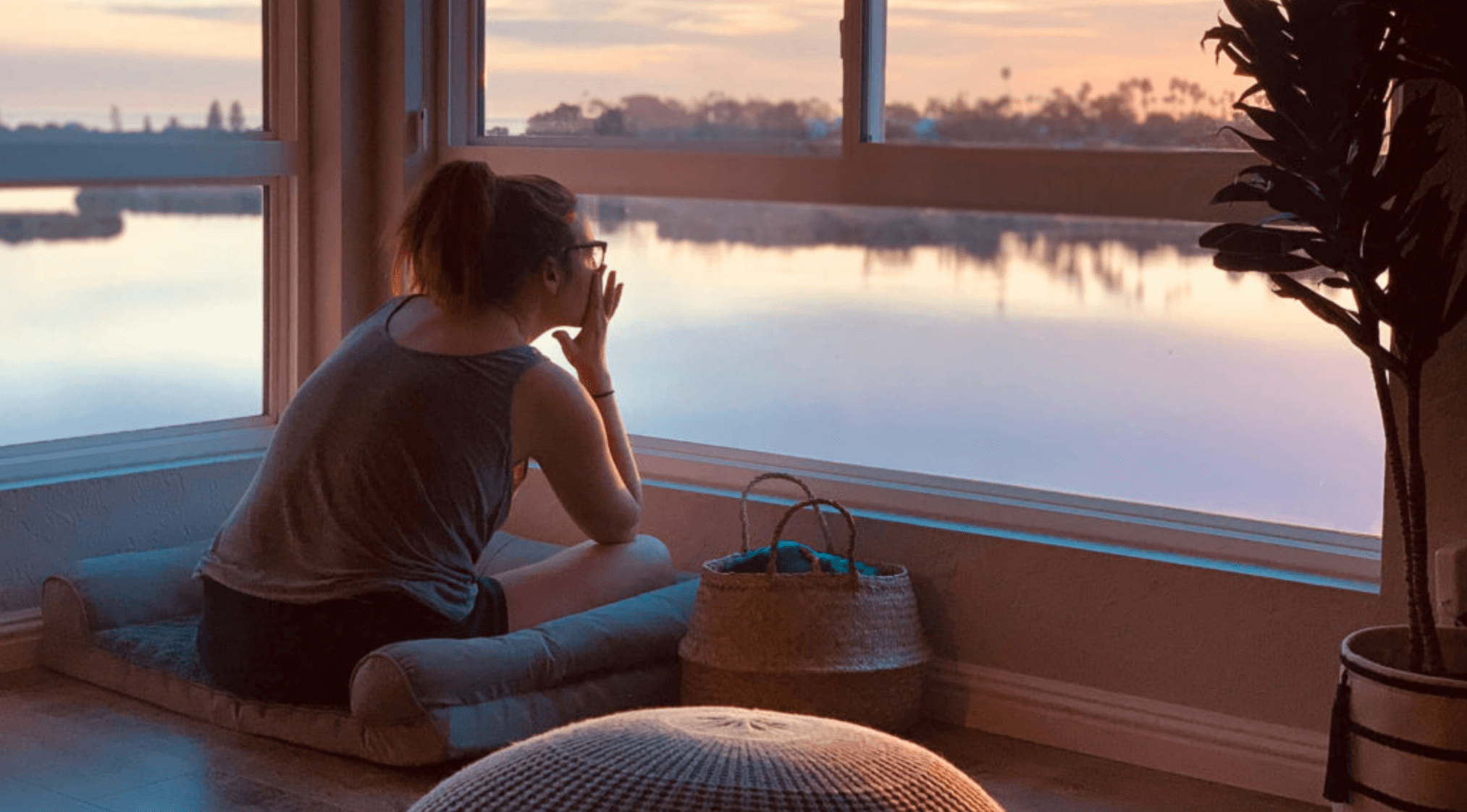 Sometimes you have to sit in a dog bed