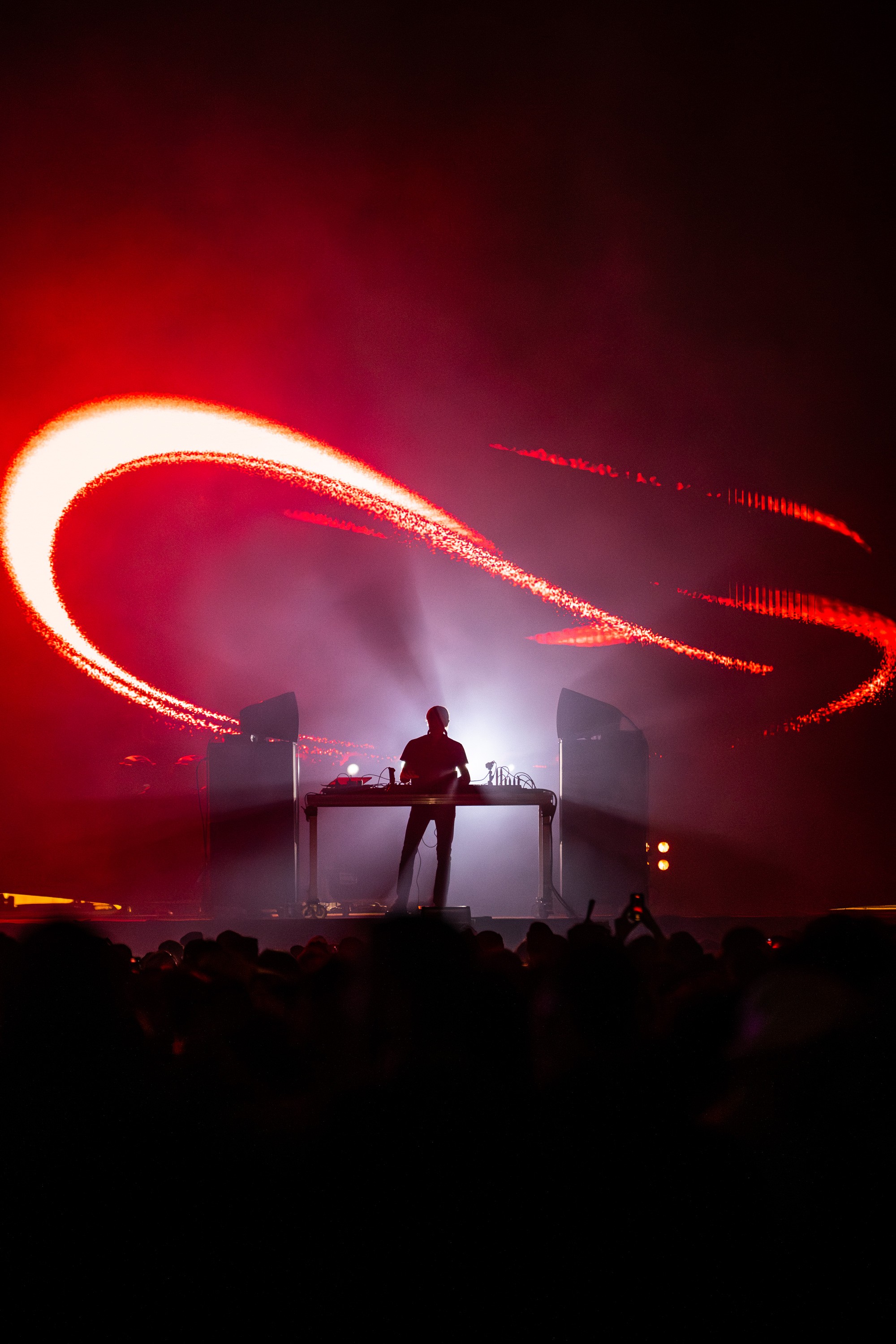 Richie Hawtin performing at Monegros Festival, Fraga, 2023. Photo by Hara Amorós