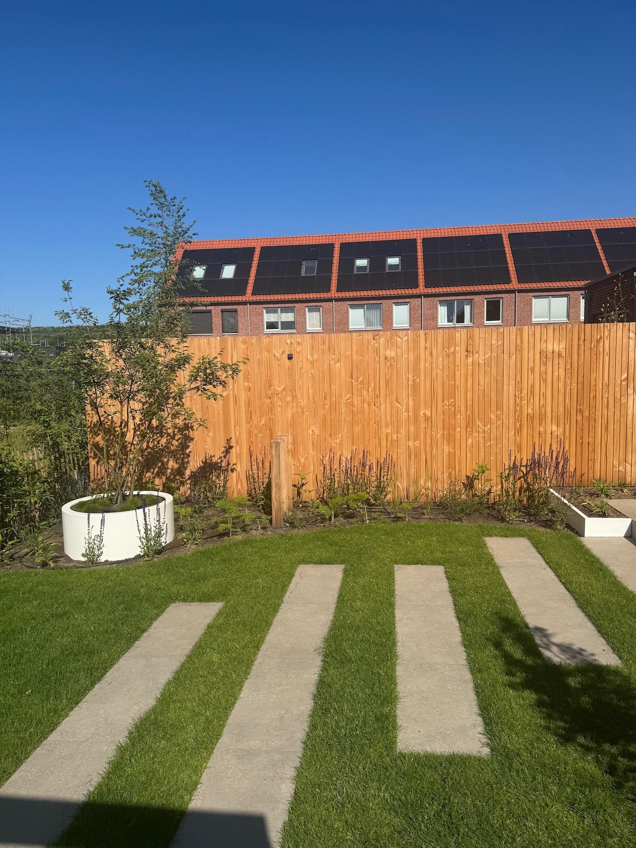 Tuin met hoogteverschil in Amersfoort - Art gardens