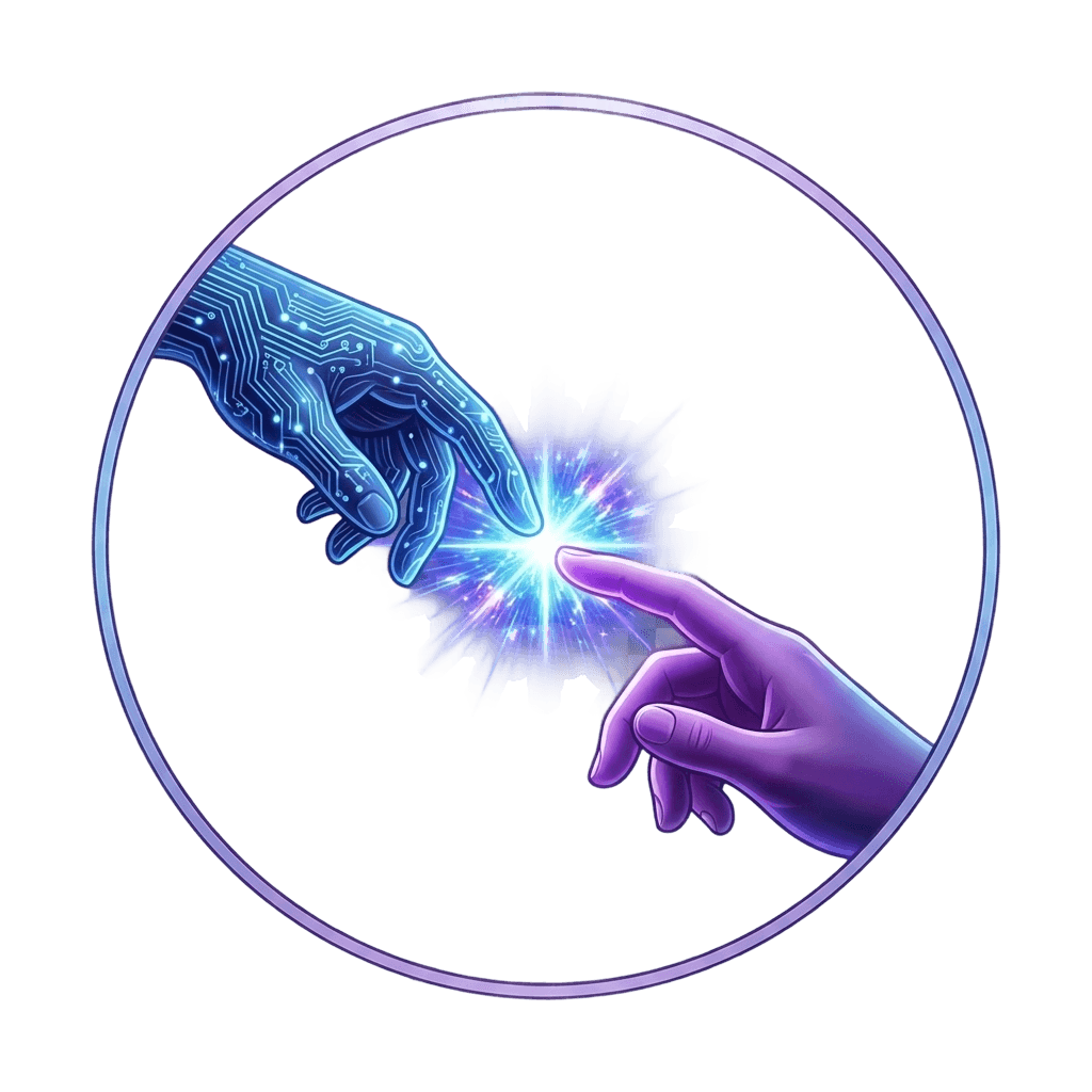 Company logo displayed prominently, representing the brand identity for the website.