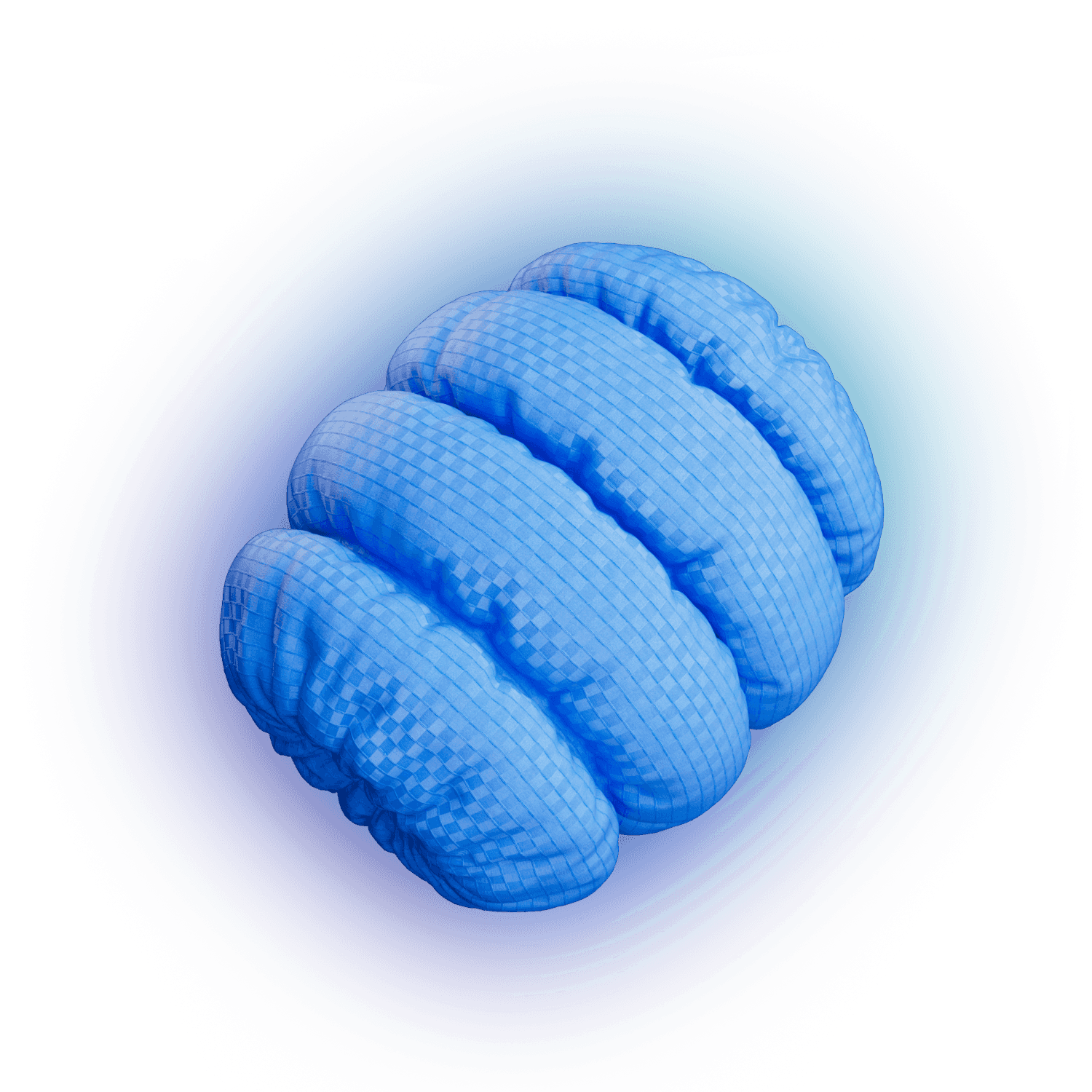 Abstract 3D shape used for decorative purposes