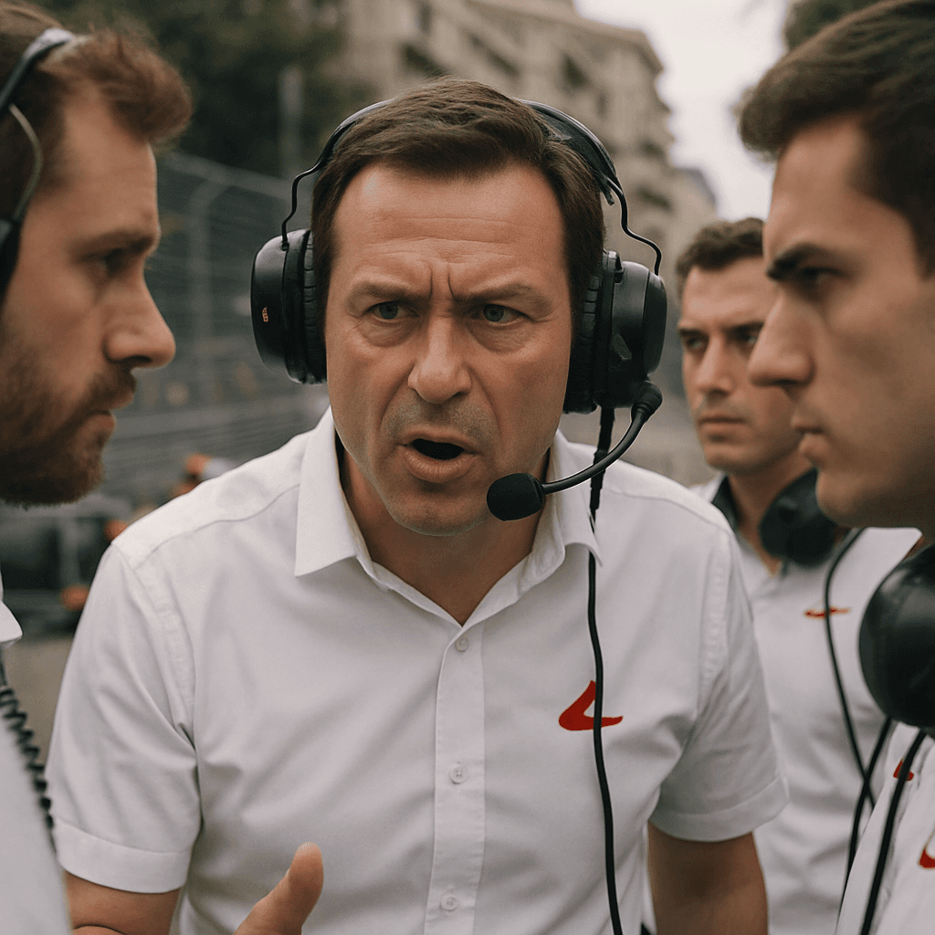 Athlete winning a race