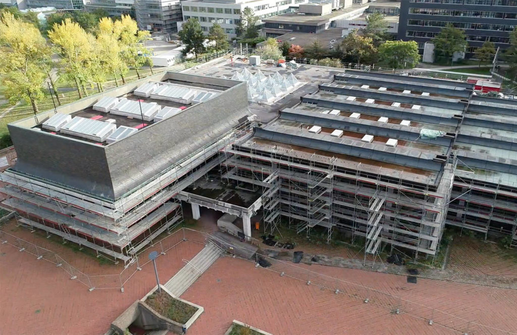 Fuchs Gerüstbau Eisingen Universität Würzburg Umbau Mensa Hubland 