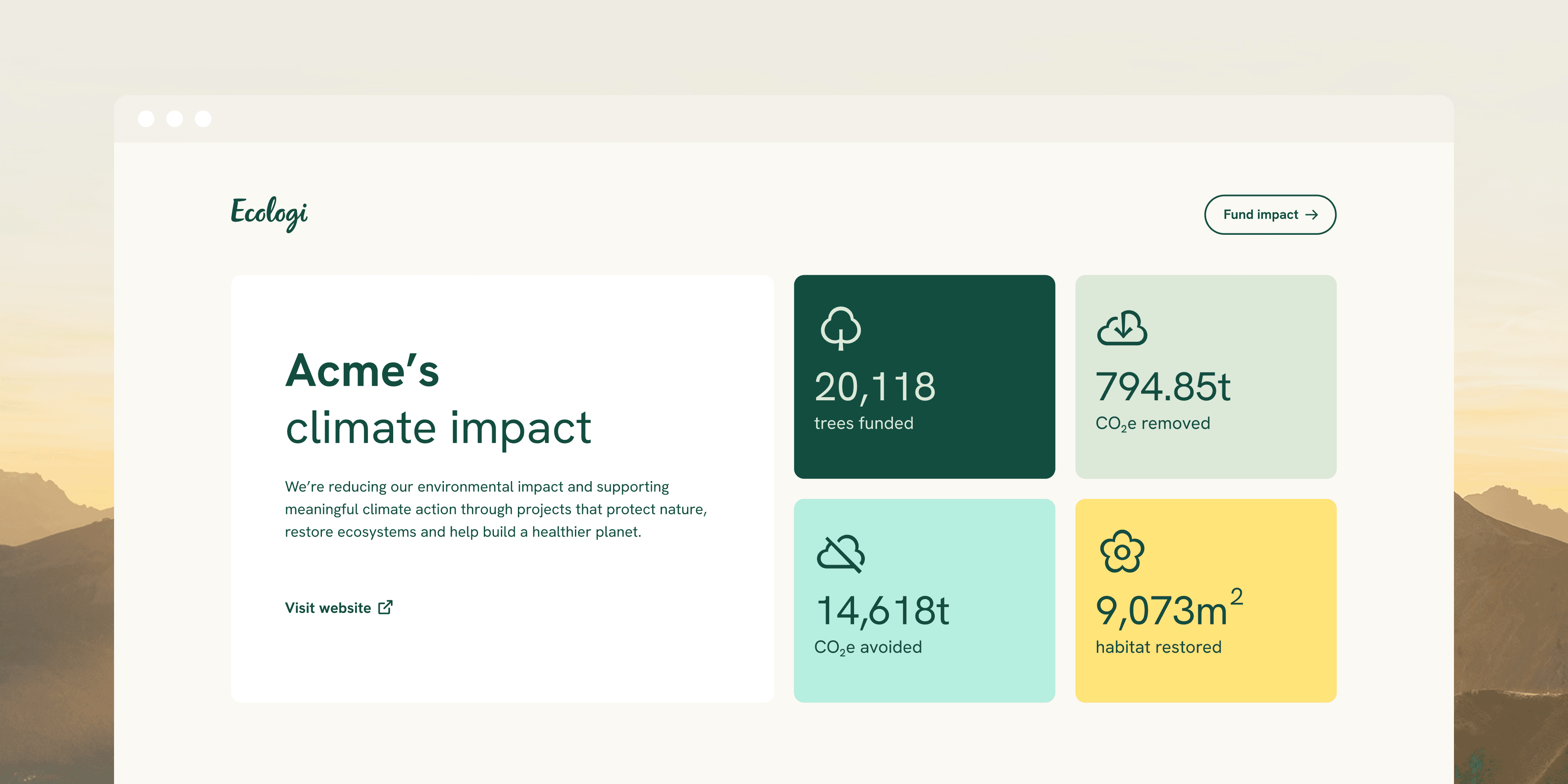 Report your progress