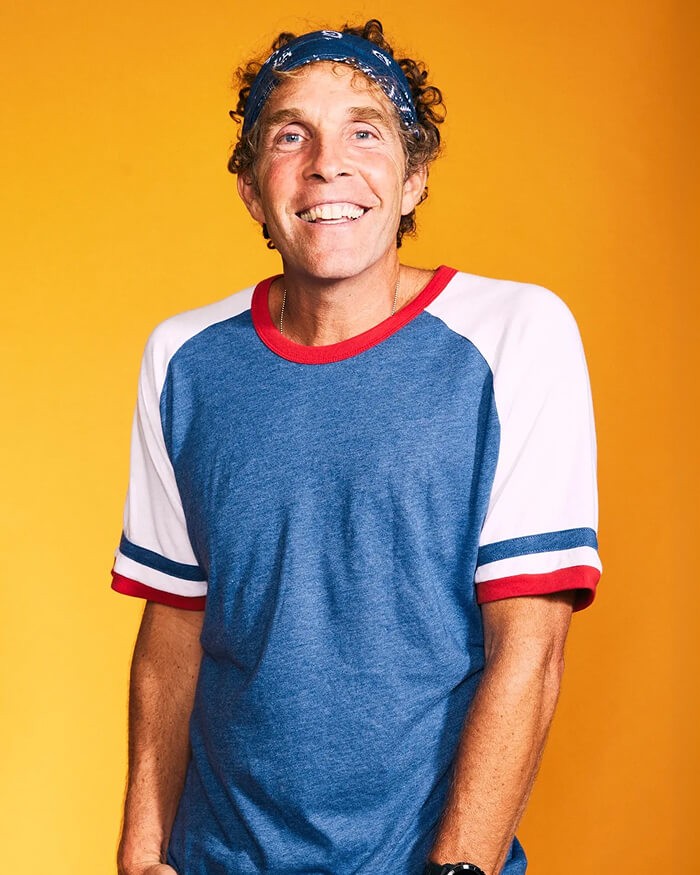 Portrait of Jesse, smiling.