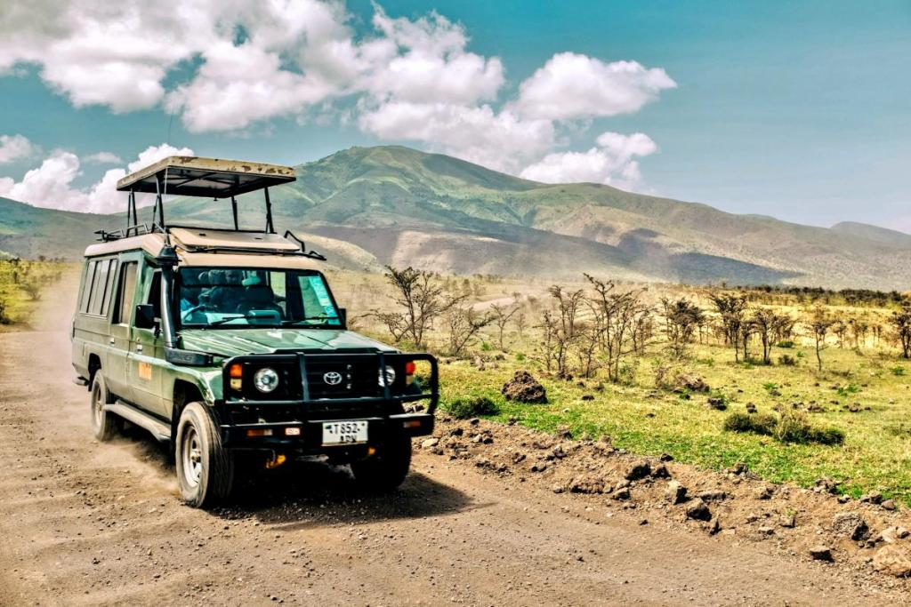 jeep safari, tanzania