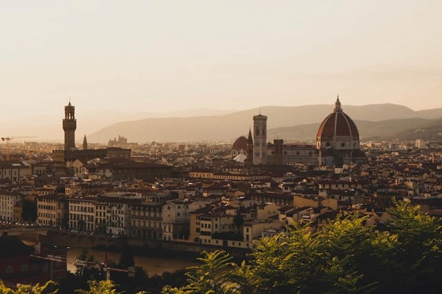 Image of skyline from Florence, Italy