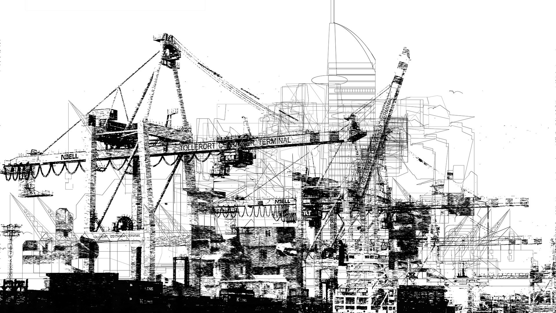 Construct - generative audio reactive animation