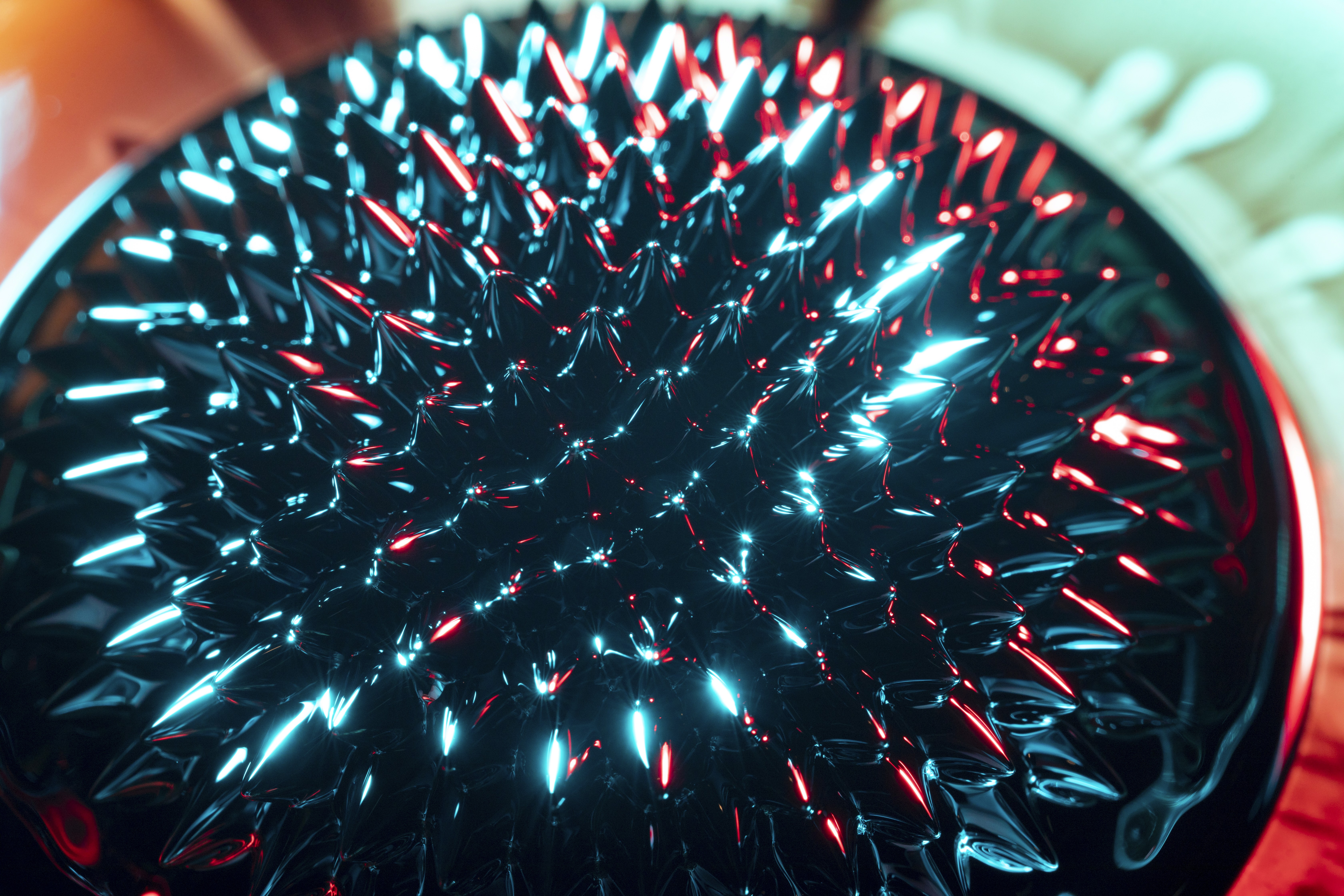 Aerial view of a logistics facility with surrounding roads