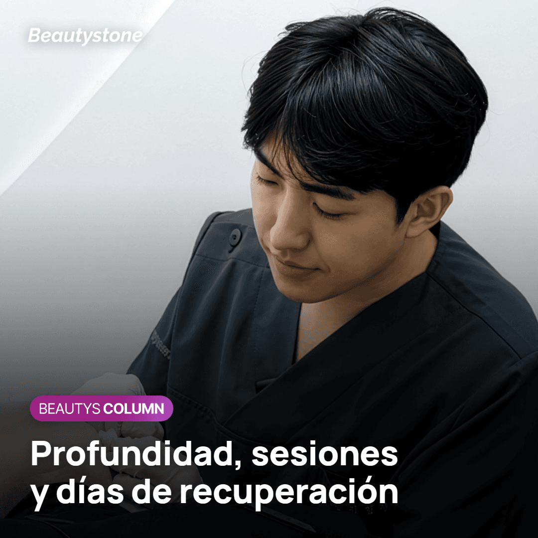 Comparación de profundidad, sesiones y recuperación entre CureJet y Potenza