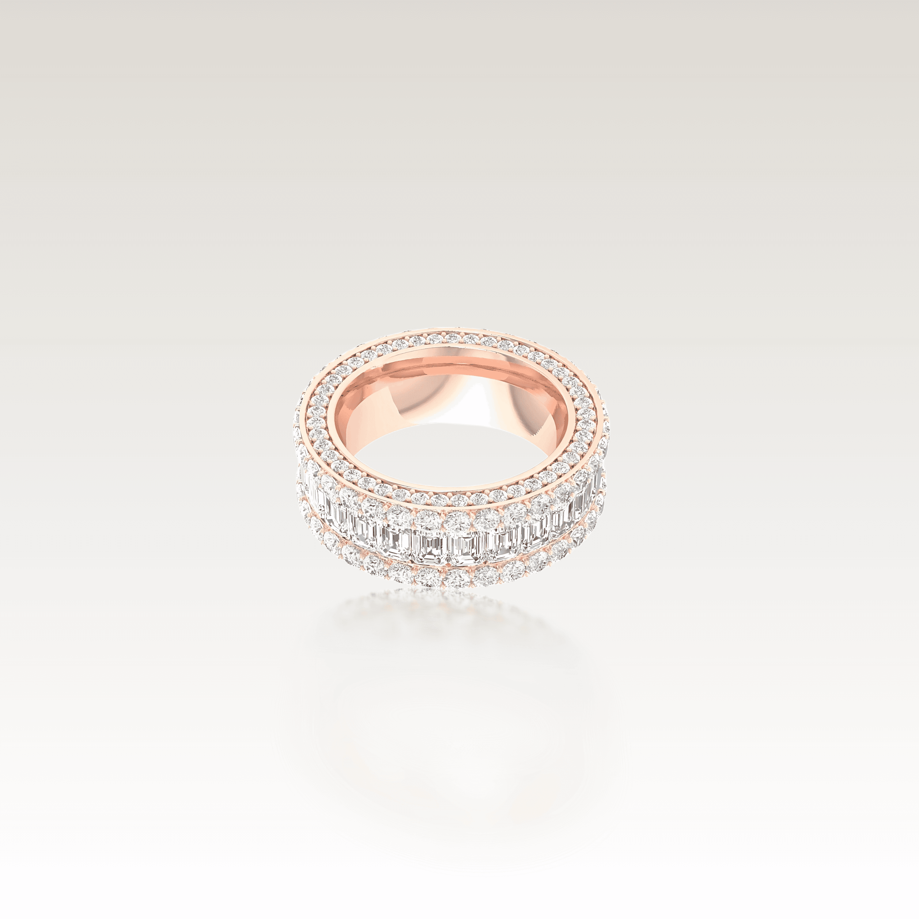 SAINT' Tennis Baguette Ring image 0