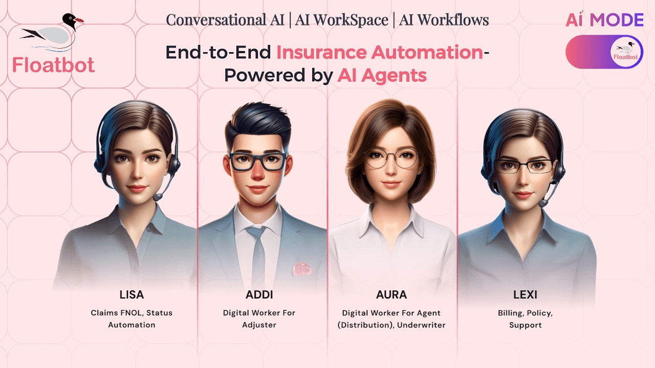 Insurance Agency Automation - floatbot ai best conversational