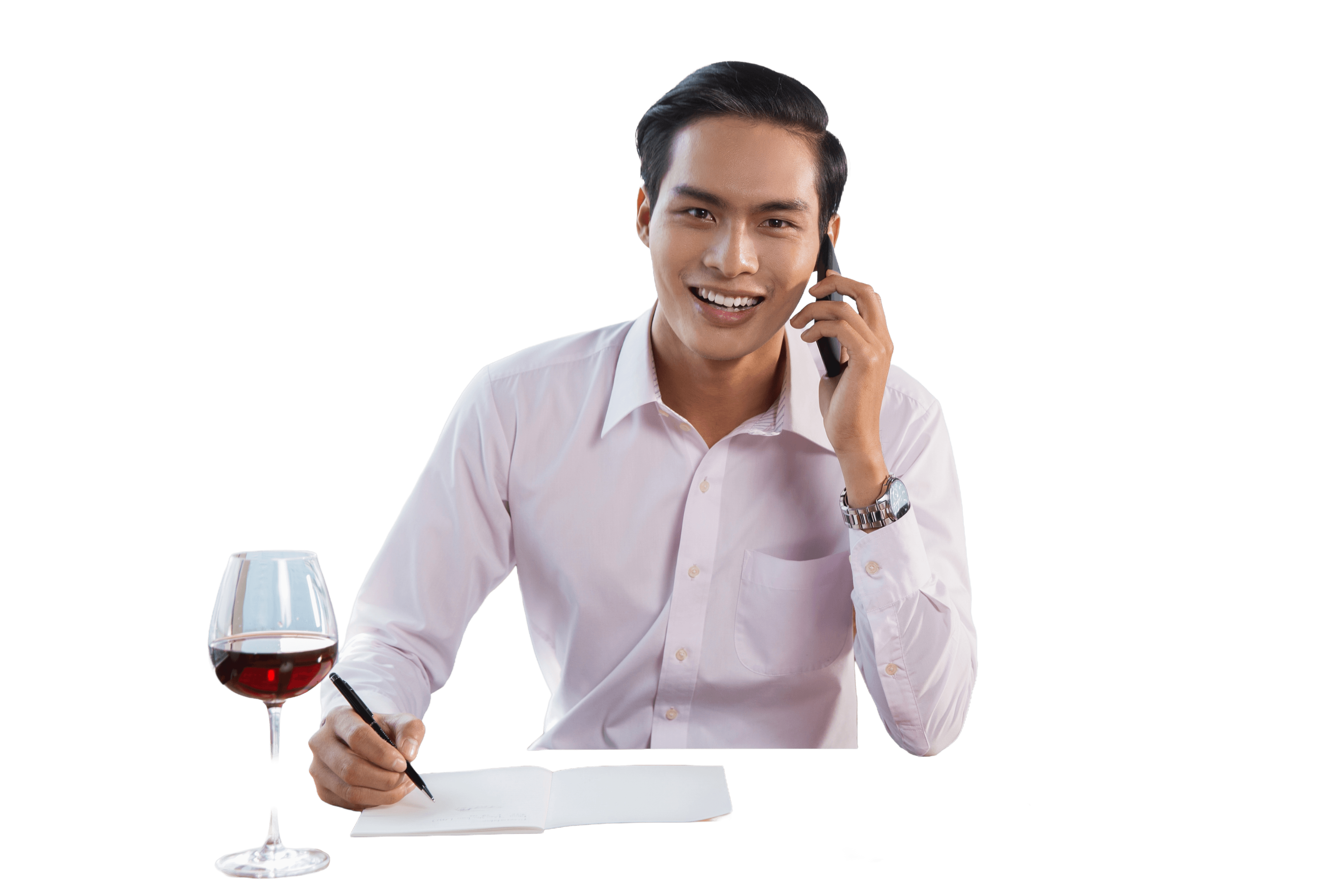 Black-and-white portrait of a man with glasses resting his chin on his hand, staring thoughtfully at the camera.