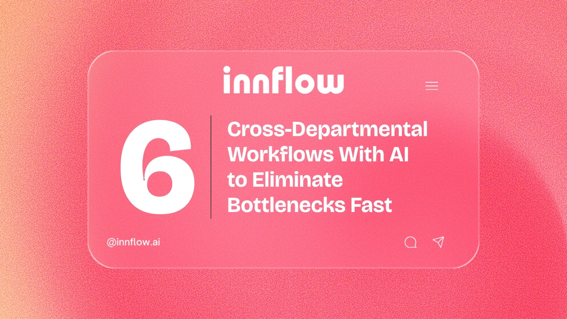 Optimize 6 Cross-Departmental Workflows with AI Agents Fast