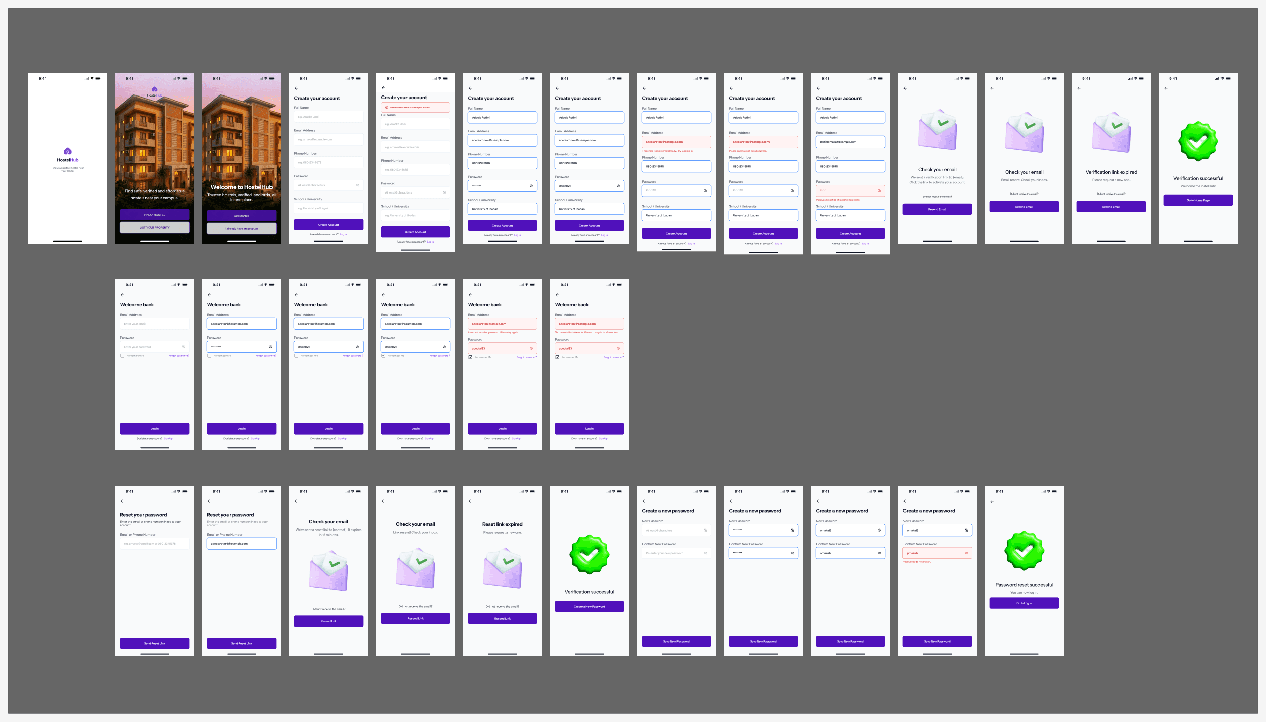 HostelHub case study image