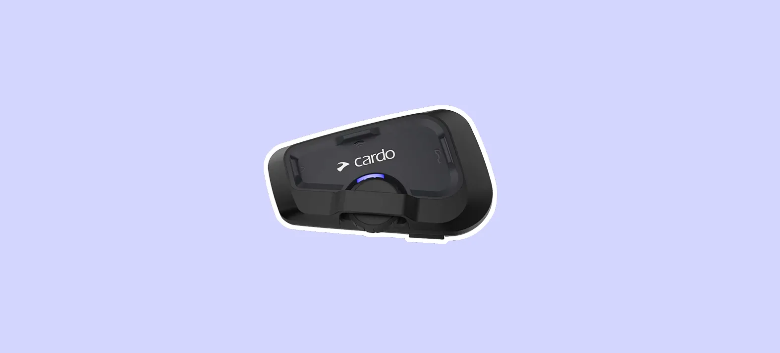 Intercom moto Cardo Freecom 4X, système de communication Bluetooth pour motards.