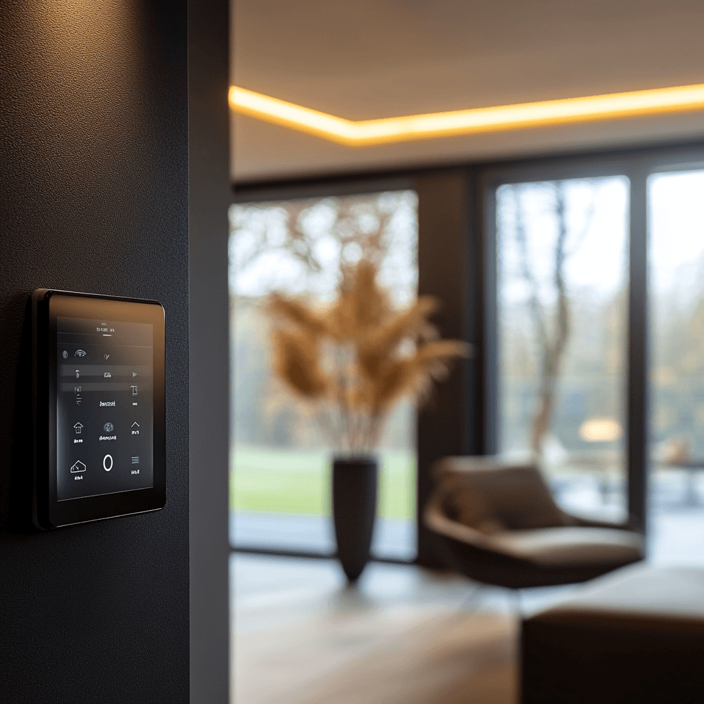 Smart Home Display für LED Beleuchtung und weniger Energieverbrauch