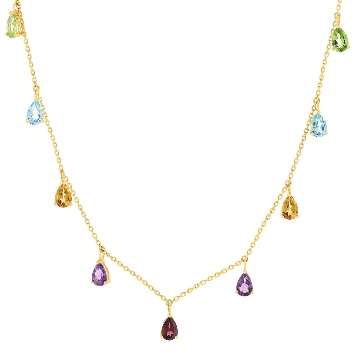 Collier en or jaune 375